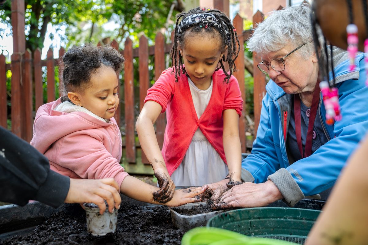 Gardening with children
