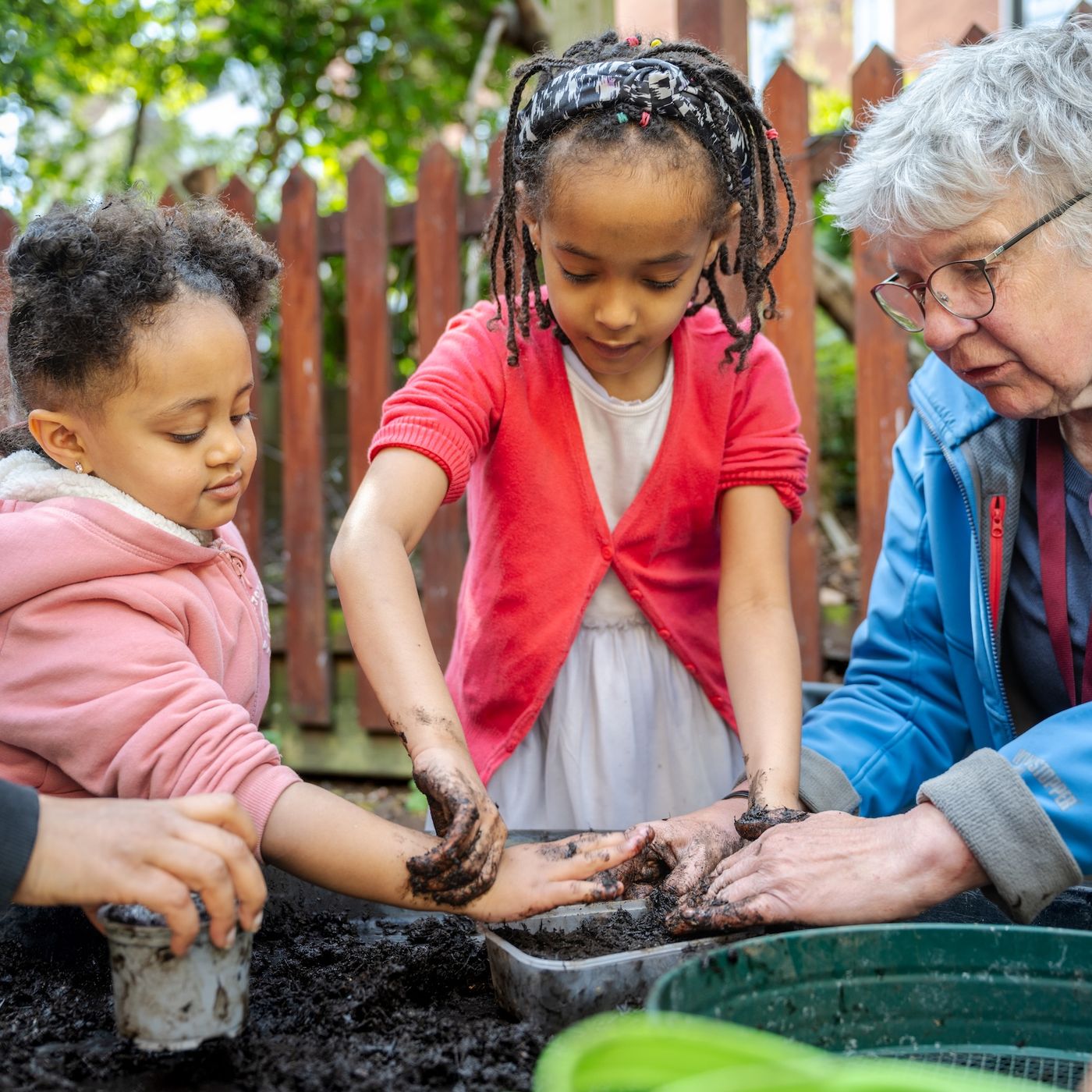 Gardening with children