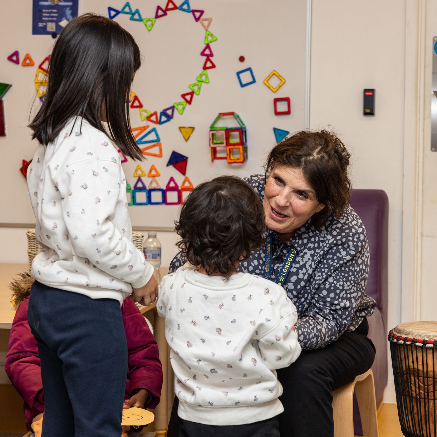 Gaia with children