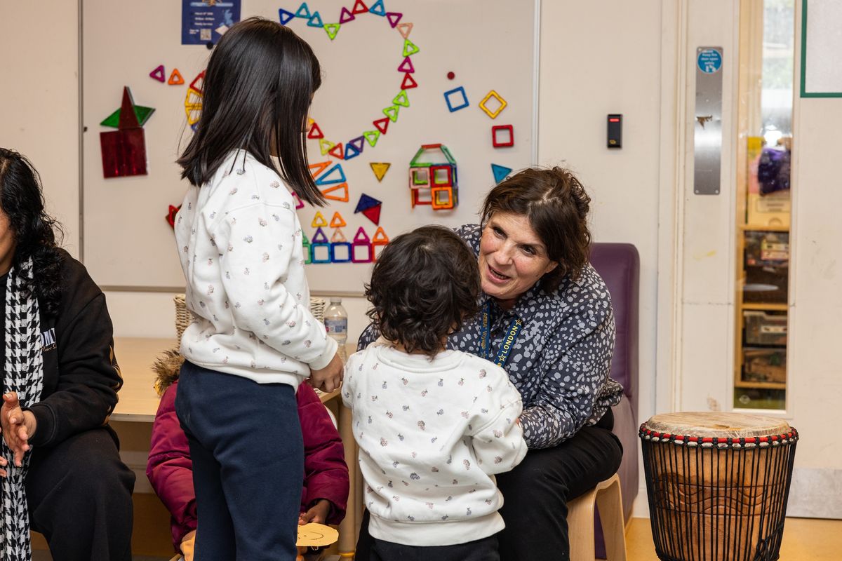 Gaia with children