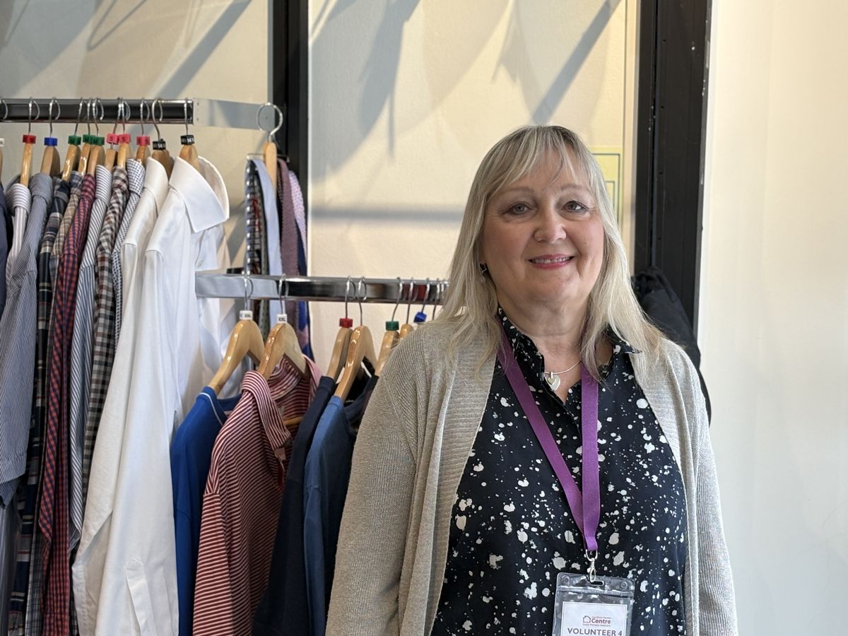 Volunteer at charity shop