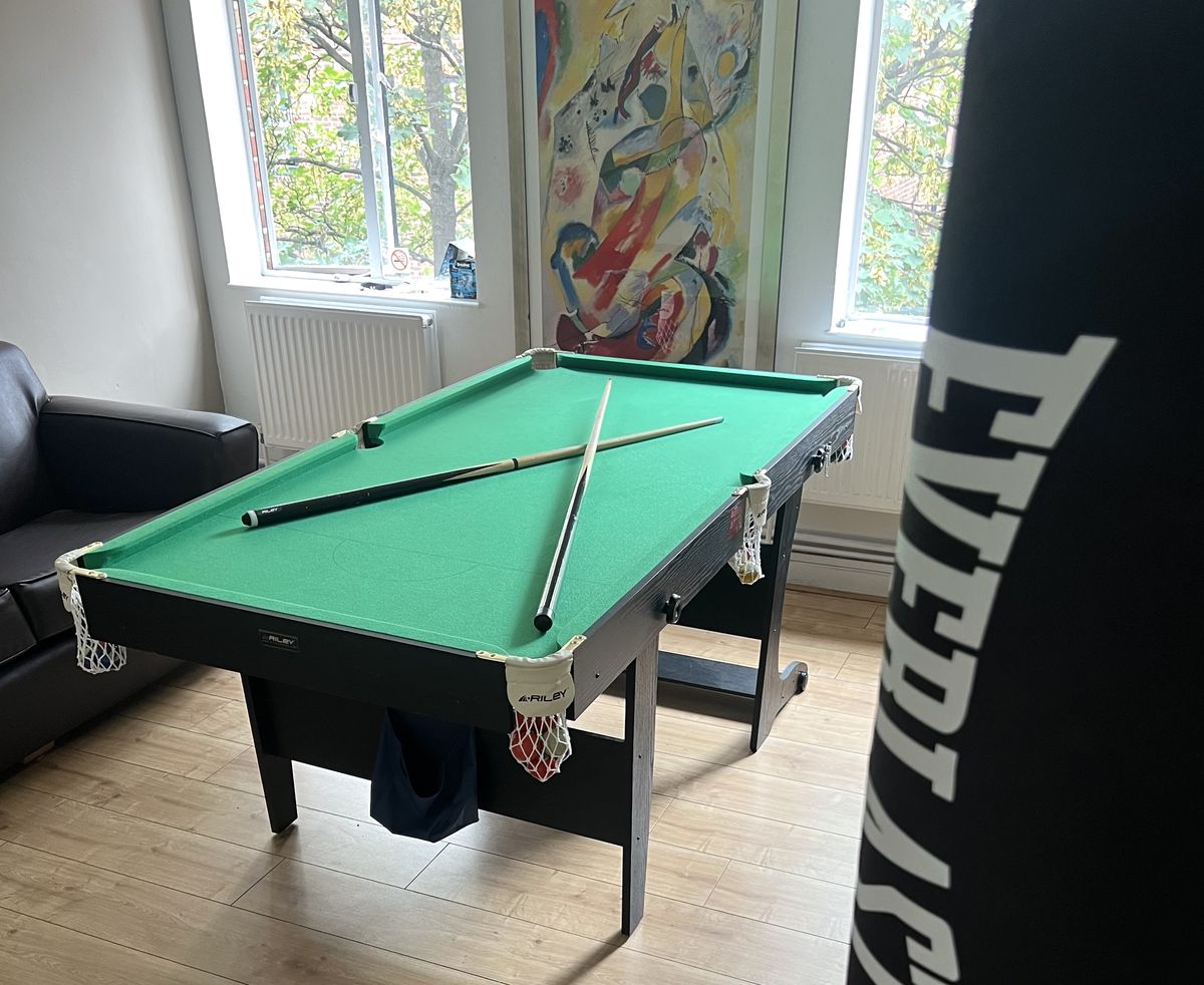 Hostel games room